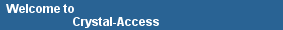 Welcome to Crystal-Access - MS Access dtabase Design Sydney Canberra and Melbourne
